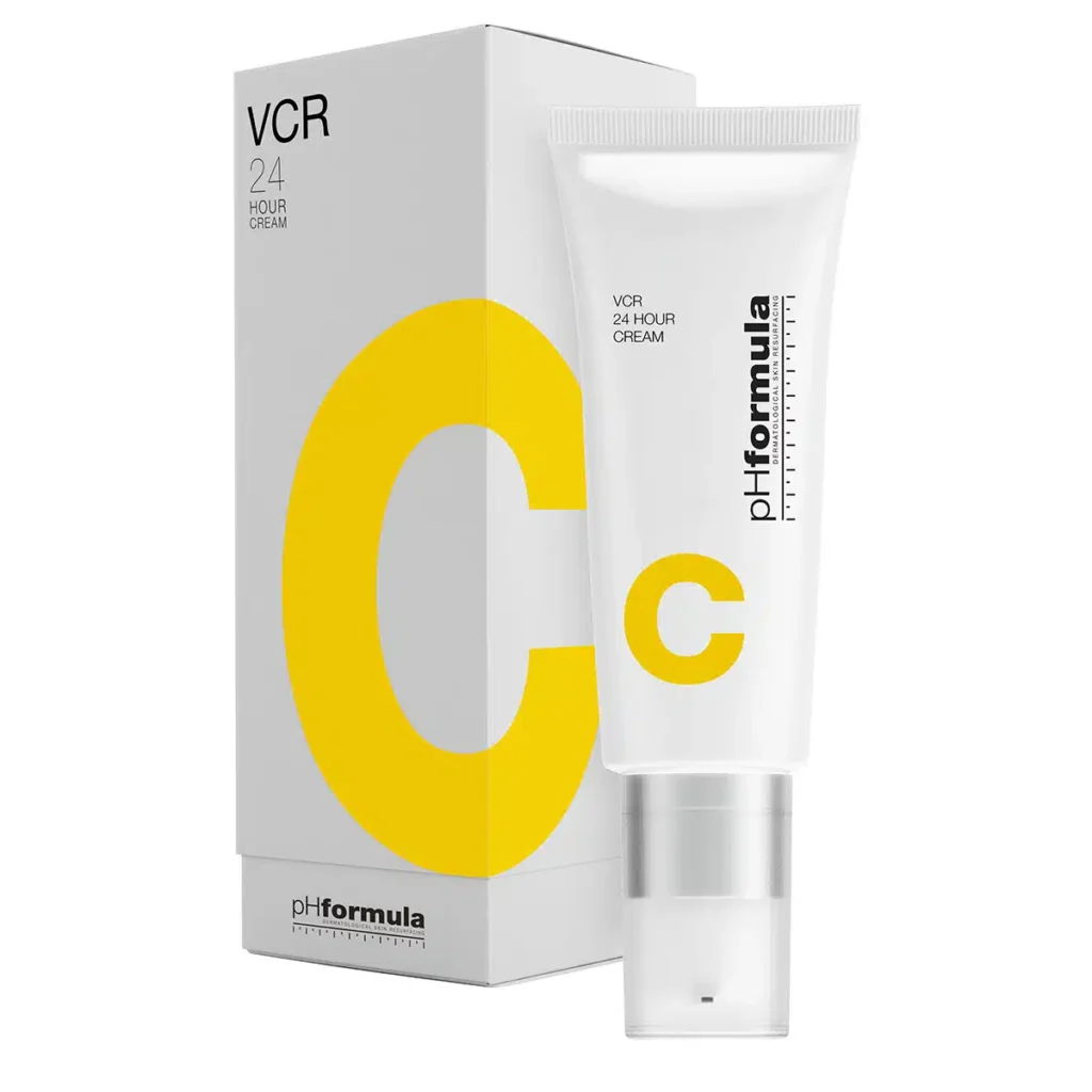 bryn & vipper - MB Hudpleje - 50ml VCR 24 hour cream box no background - pHformula produkter